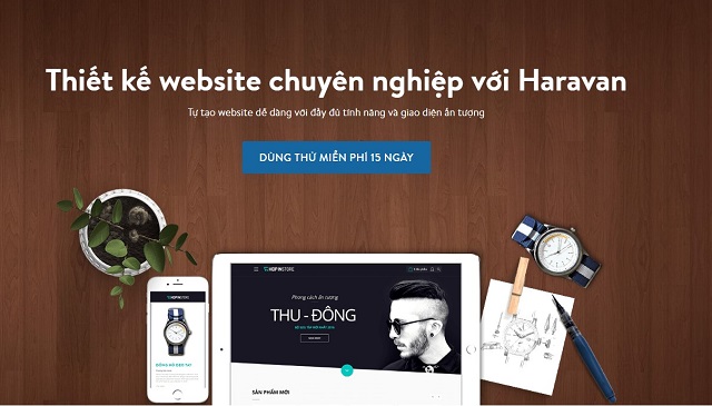 Những website được thiết kế bởi Haravan luôn sở hữu giao diện đầy chuyên nghiệp, dễ sử dụng